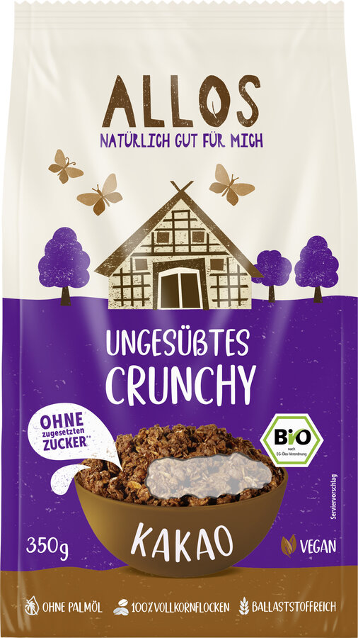 Ungesüßtes Crunchy Kakao