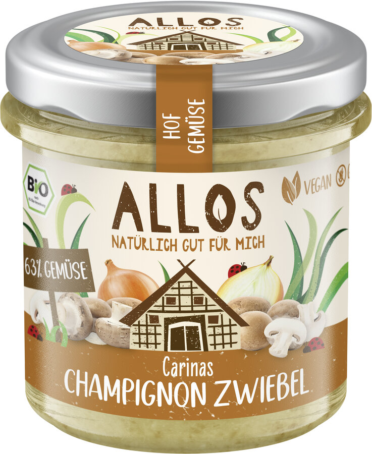 Hof Gemüse Carinas Champignon Zwiebel