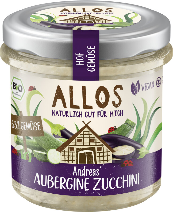 Hof Gemüse Andreas Aubergine Zucchini