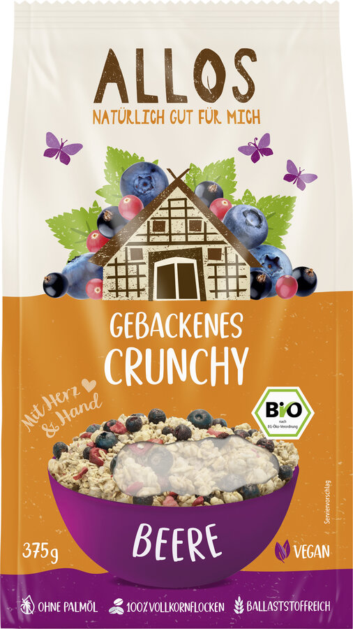 Gebackenes Crunchy Beere