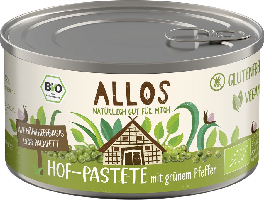 Hof-Pastete mit grünem Pfeffer