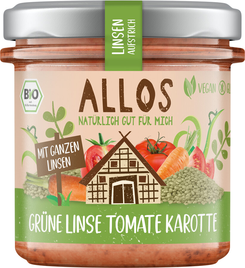 Linsen Aufstrich Grüne Linse Tomate Karotte