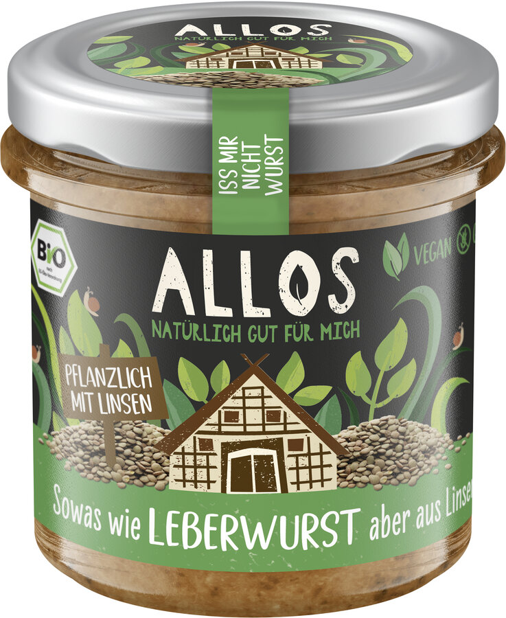 Iss mir nicht Wurst - Sowas wie LEBERWURST aber aus Linsen