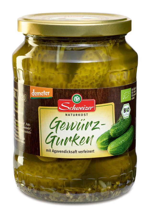 Demeter Gewürzgurken