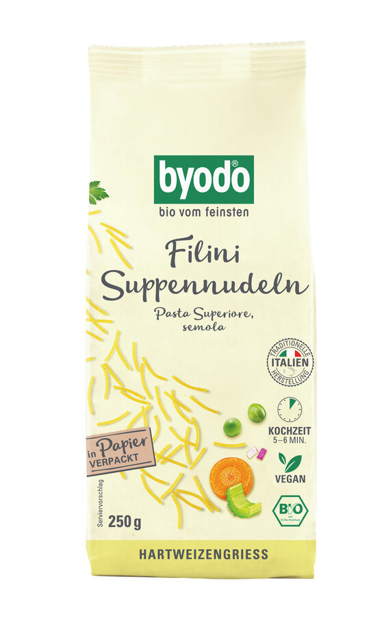 Filini, semola (Suppennudeln als Fäden)