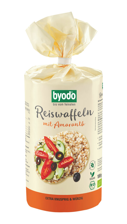 Reiswaffeln mit Amaranth