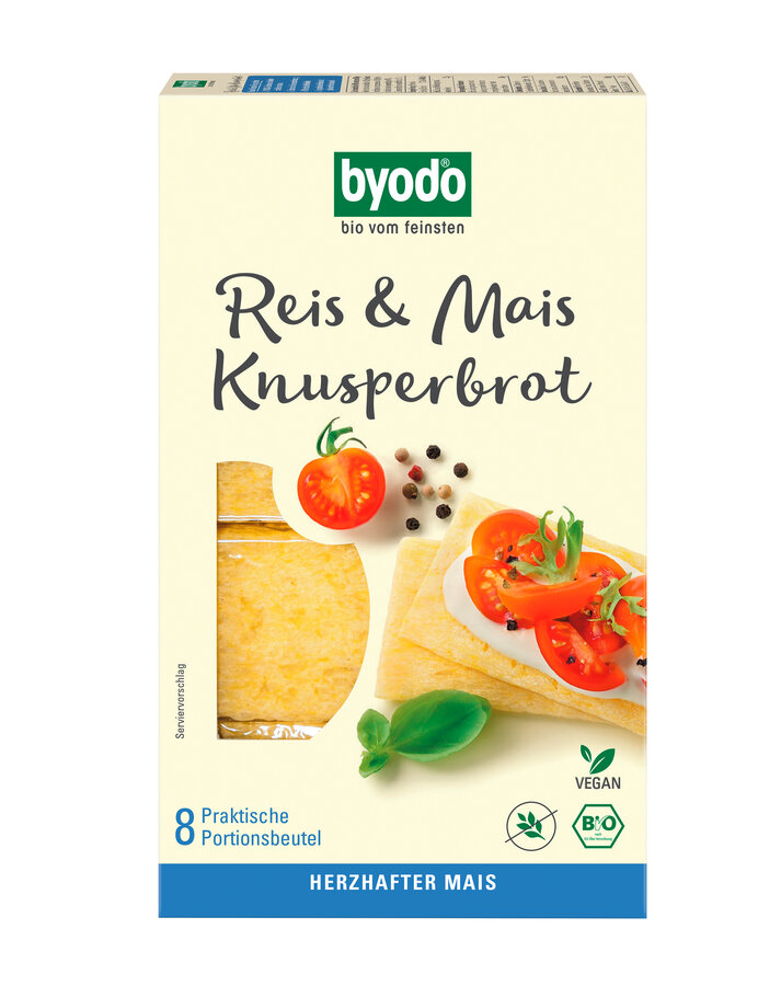Reis und Mais Knusperbrot