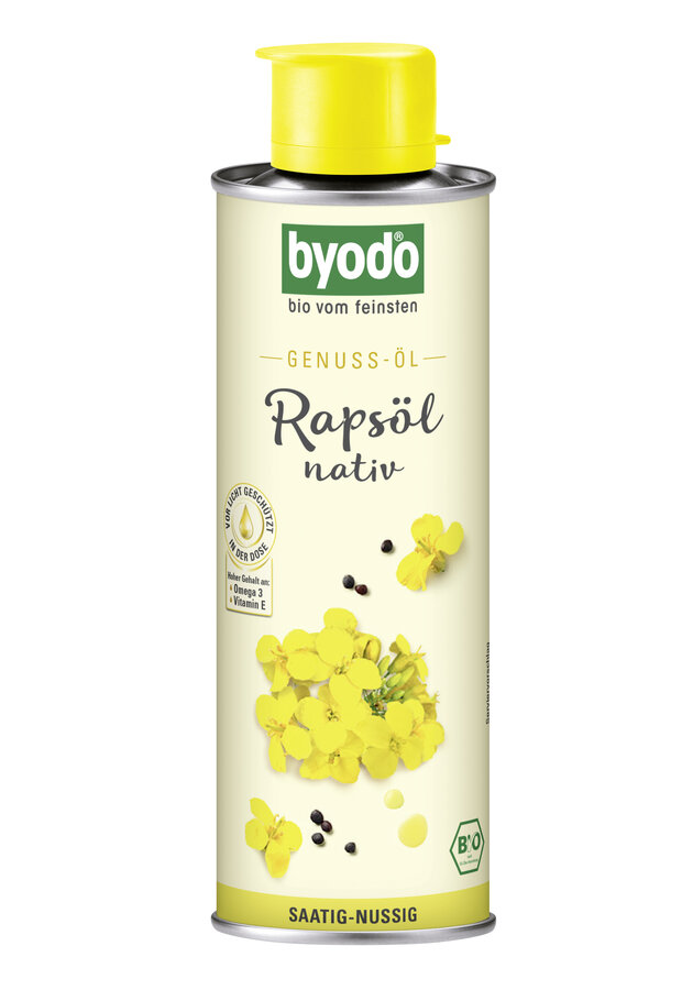 Rapsöl, nativ - in der Dose
