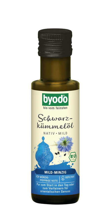 Schwarzkümmelöl, nativ, mild, gefiltert 