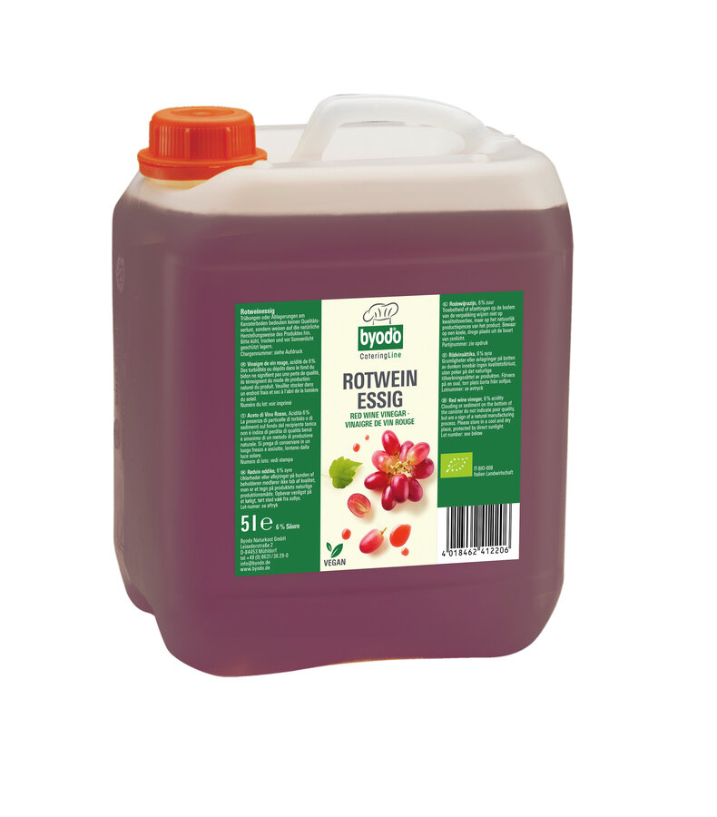 Rotweinessig, 6% Säure, 5 l