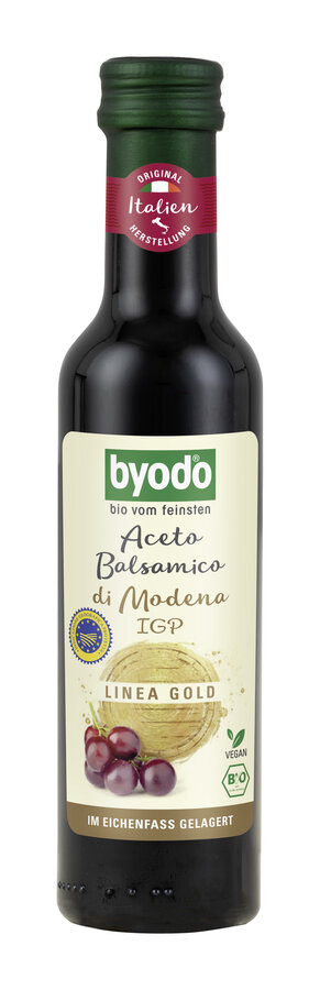 Aceto Balsamico di Modena IGP - Linea Gold Premium, 6% Säure, 0,25l