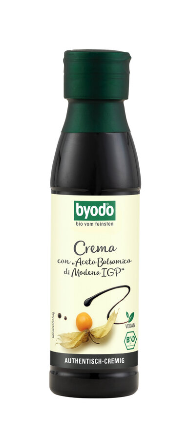 Crema con "Aceto Balsamico di Modena IGP"