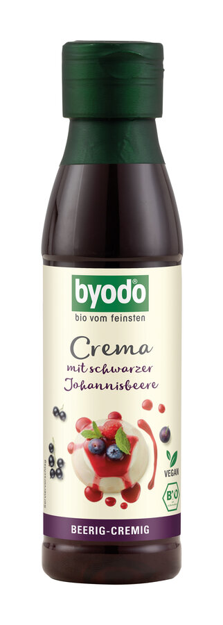 Crema mit schwarzer Johannisbeere