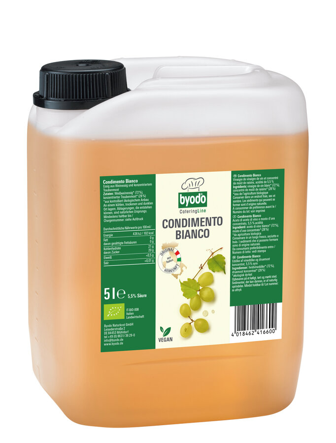 Condimento Bianco, 5,5 % Säure