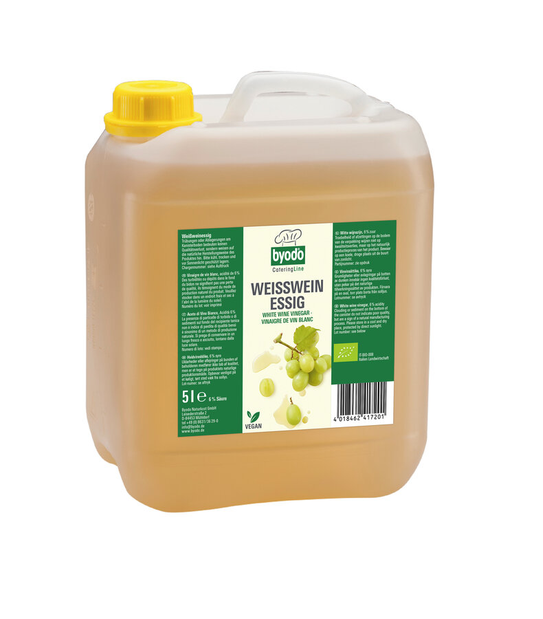 Weißweinessig, 6% Säure, 5 l