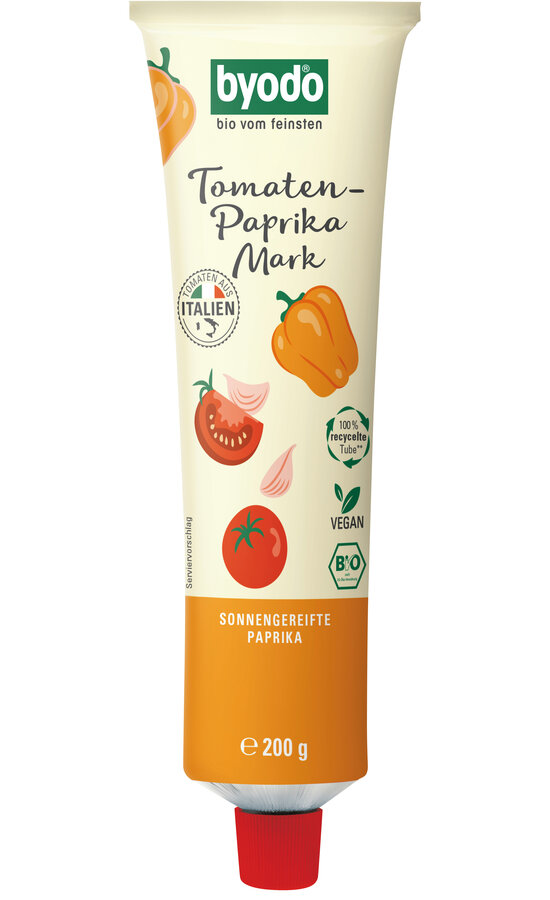 Tomaten-Paprika Mark Doppelfrucht, in der Tube