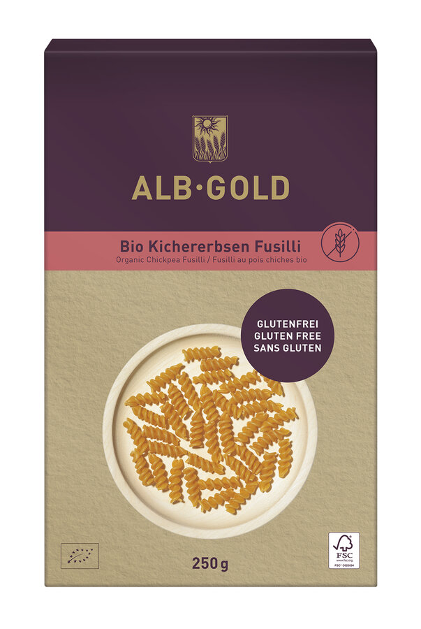 Kichererbsen Fusilli