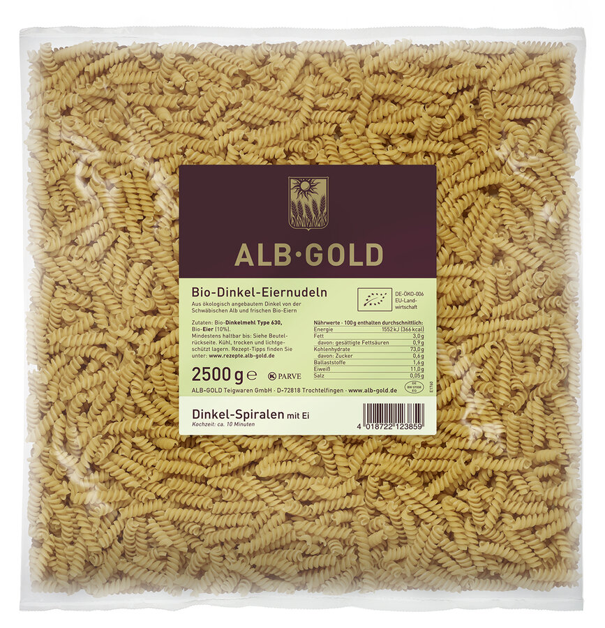 AG Dinkel Spiralen 4x2,5kg