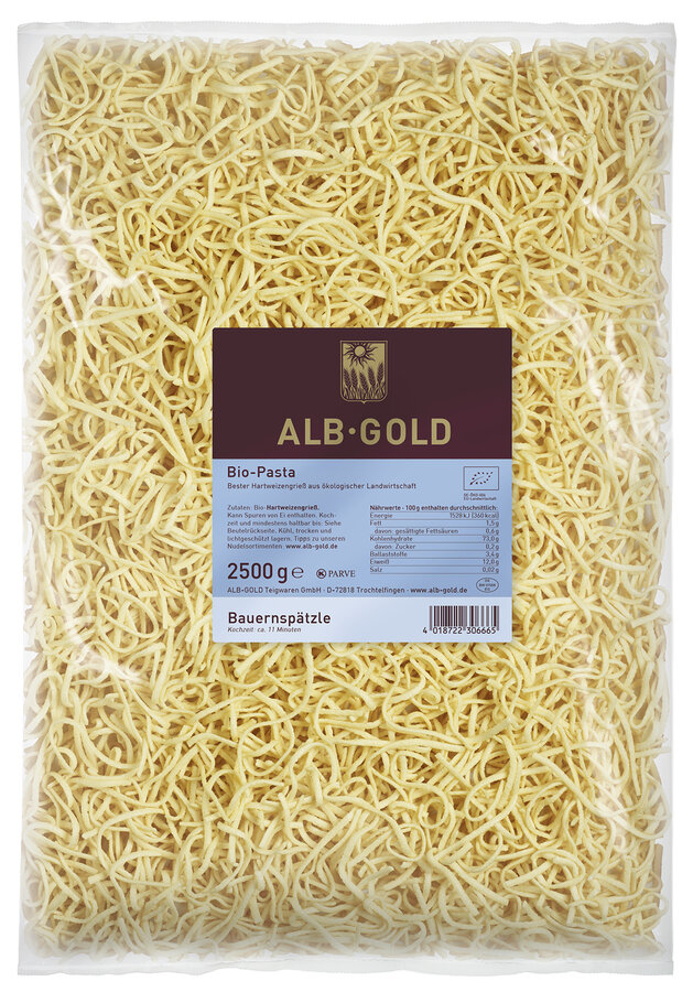 Bauernspätzle ohne Ei