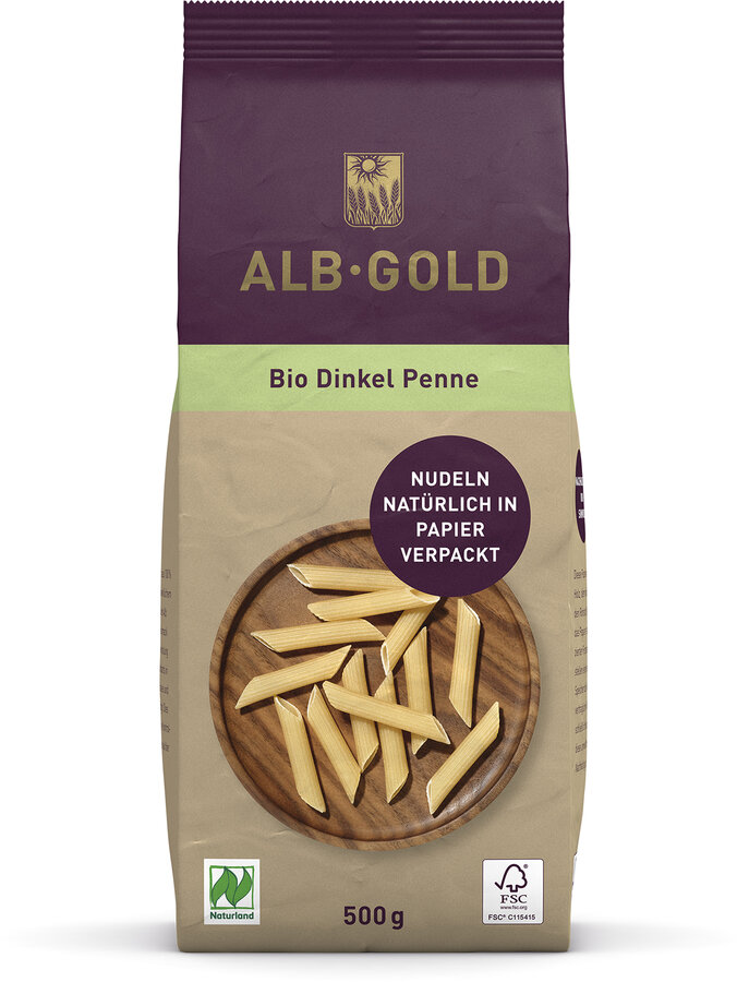 Dinkel Penne (Papier) (Naturland)