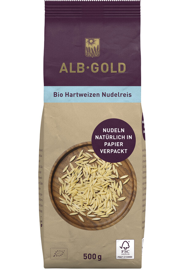 Hartweizen Nudelreis (Papier)