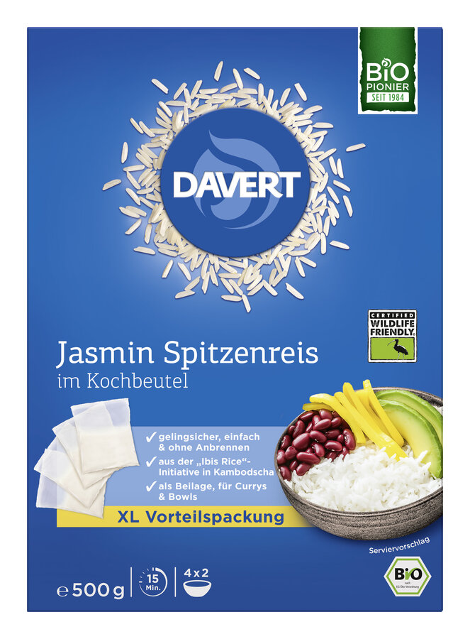 Jasmin Spitzenreis im Kochbeutel Ibis Rice