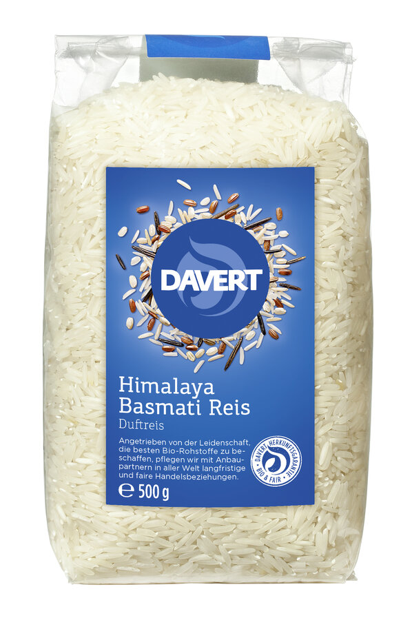 Himalaya Basmati Reis weiß