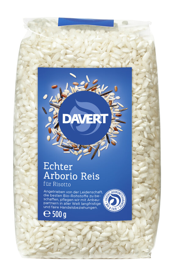 Echter Arborio Reis weiß