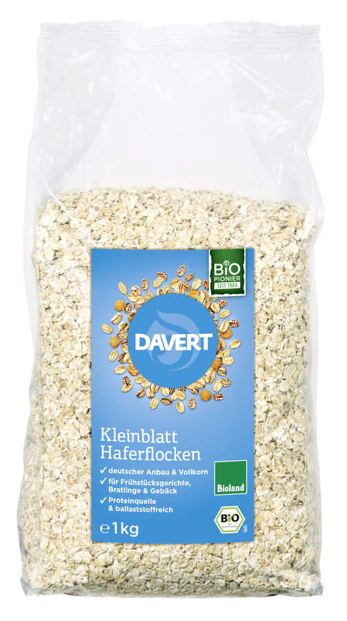 Kleinblatt Haferflocken Bioland