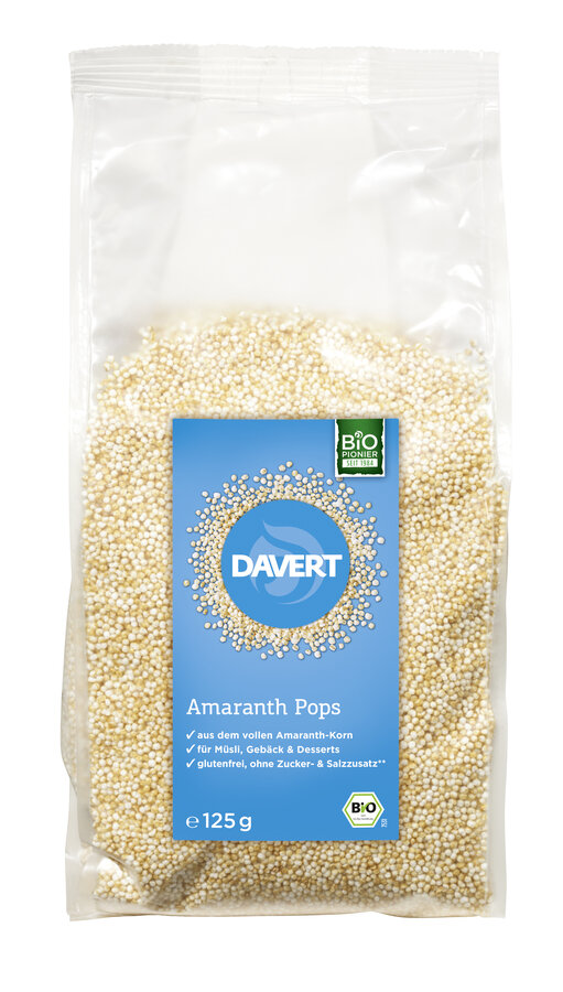 Amaranth Pops glutenfrei