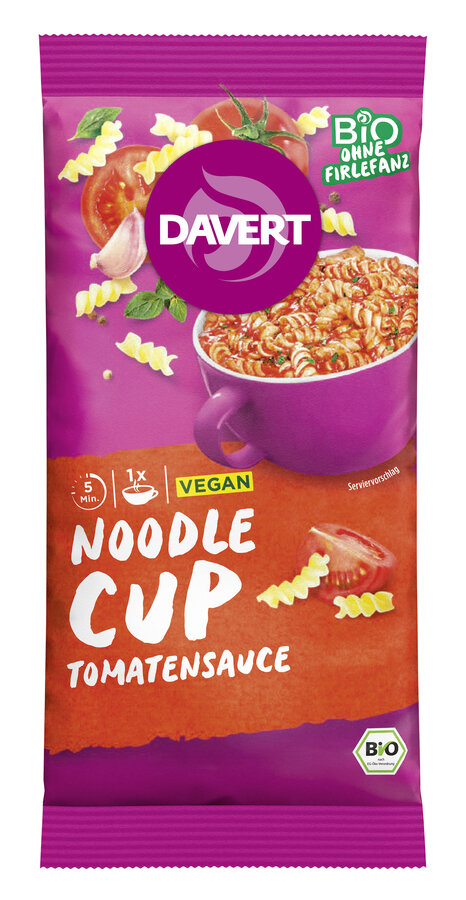 Noodle-Cup Tomatensauce