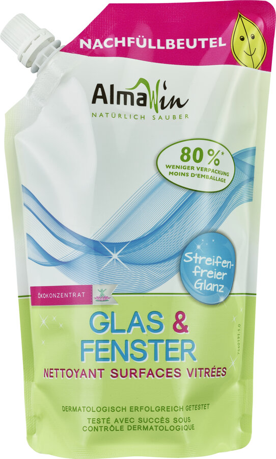 Glas & Fenster Reiniger Nachfüllbeutel