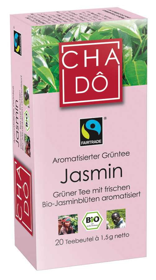 Fairtrade Jasmin Teebeutel 20x1,5g