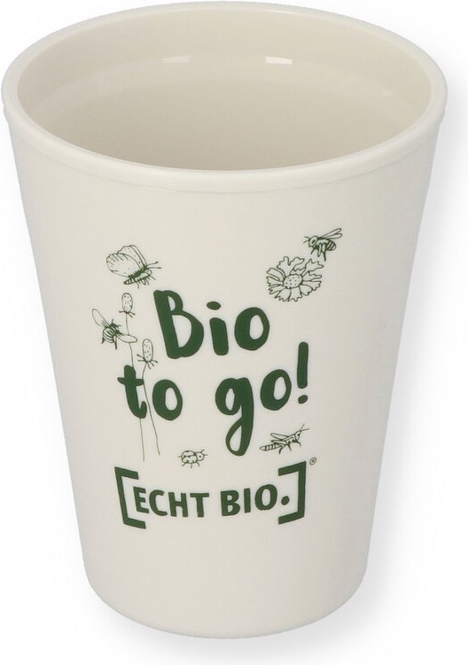 Mehrweg To-Go-Becher 0,3 l, cremeweiß