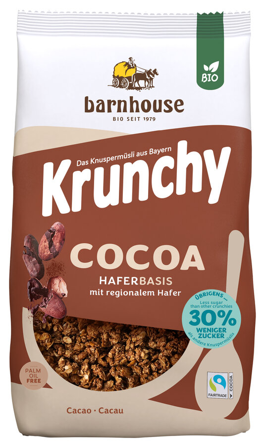 Krunchy Cocoa weniger Zucker