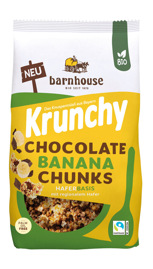 Krunchy Chocolate Banana Chunks