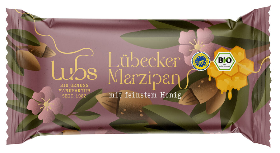 Lübecker Honig-Marzipan pur, glutenfrei