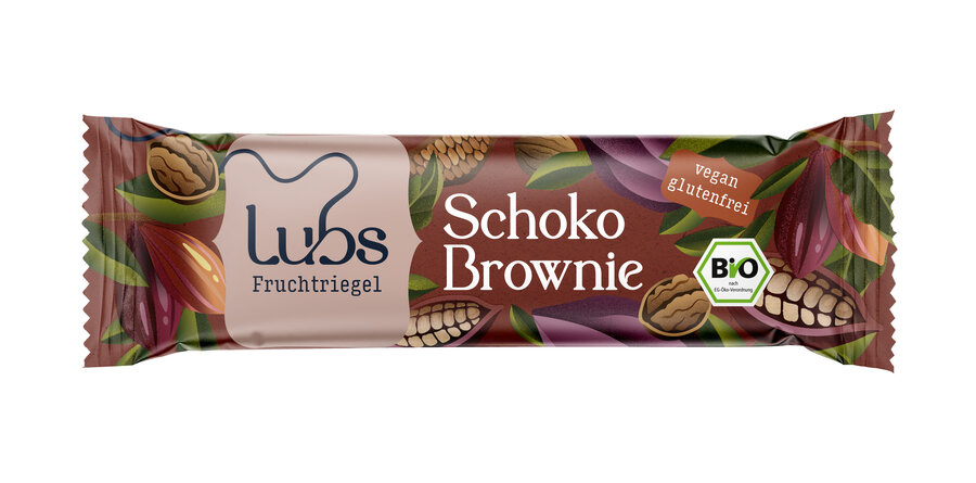 Schoko Brownie Fruchtriegel