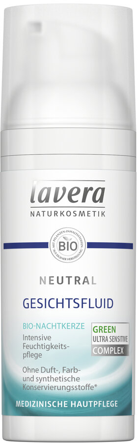 Neutral Gesichtsfluid