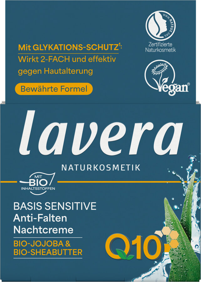 Basis Sensitive Anti-Falten Nachtcreme Q10