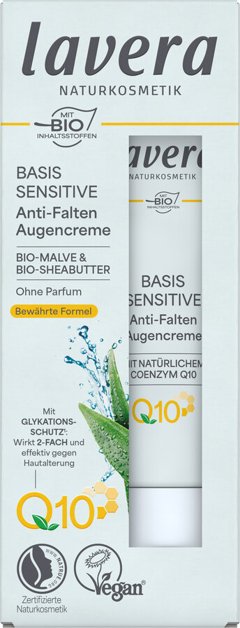 Basis Sensitive Anti-Falten Augencreme Q10