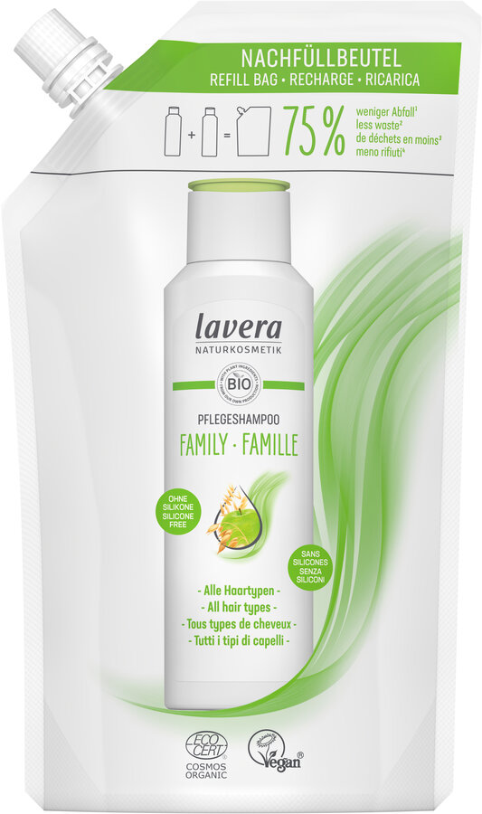 Nachfüllbeutel Pflegeshampoo Family