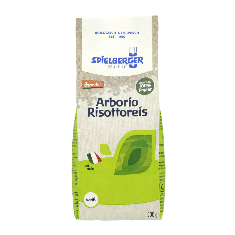 Risottoreis Arborio, weiß, demeter