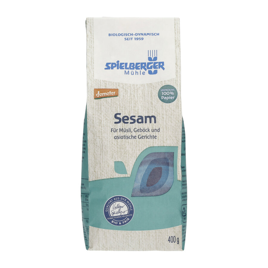 Sesam, ungeschält, demeter