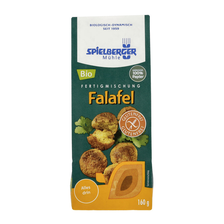 Falafel Fertigmischung, glutenfrei, kbA