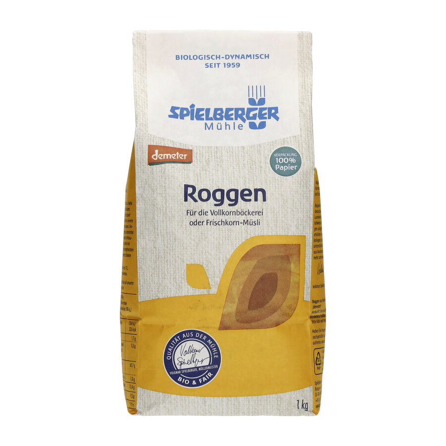 Roggen, demeter