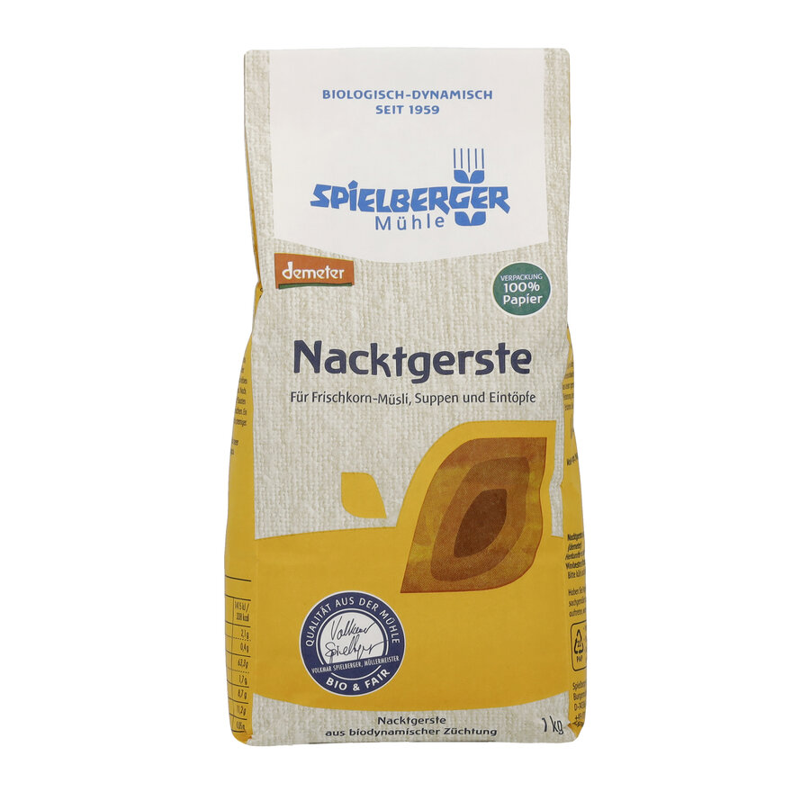 Nacktgerste, demeter