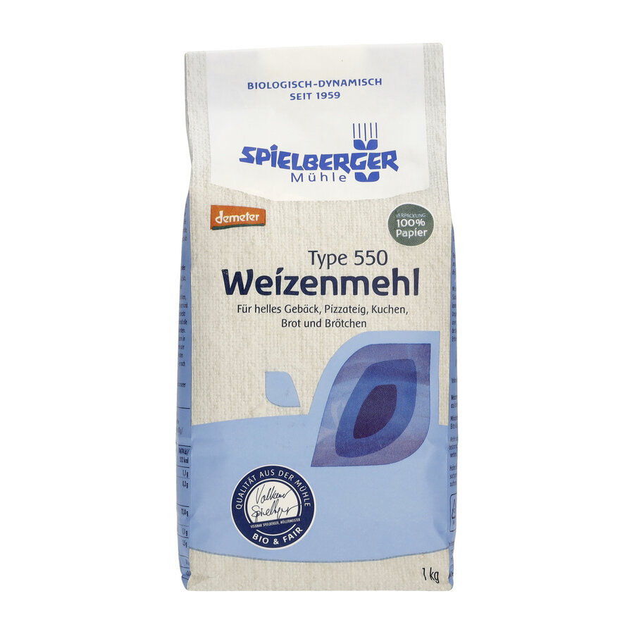 Weizenmehl Type 550, demeter