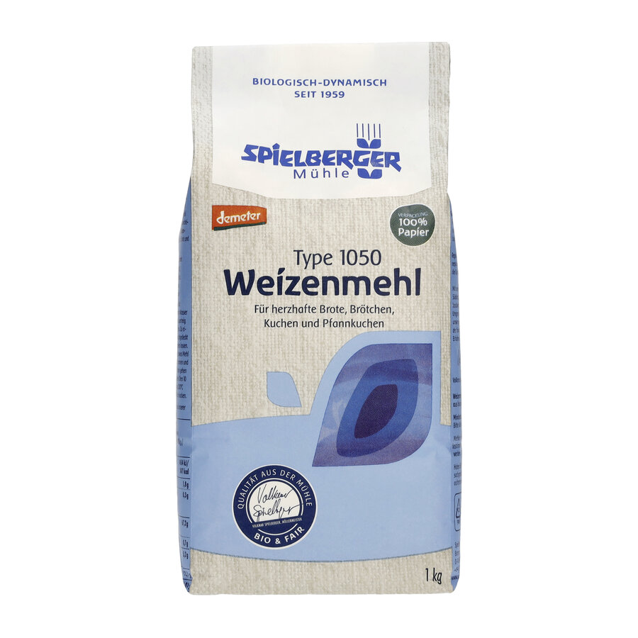 Weizenmehl Type 1050, demeter