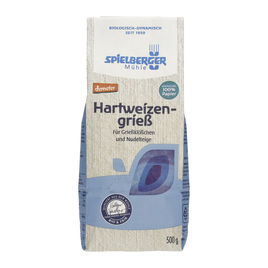 Hartweizengrieß, demeter